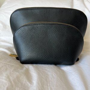 Cuyana Leather Travel Case Set